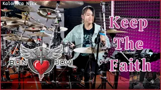 Keep The Faith - Bon Jovi - Tico Torres [ cover ] Drums & Percussion by Kalonica Nicx