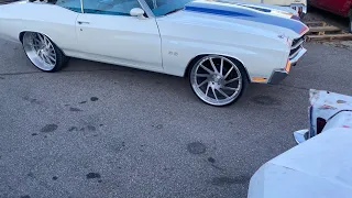 1970 Chevy Chevelle SS on 24” Forgiatos