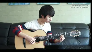 Alaala na lang - (hambog ng sagpro krew) - Fingerstyle by Sungha Jung