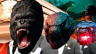 Godzilla vs. Kong vs. MechaGodzilla - Coffin Dance Song COVER