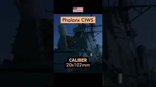 🇺🇲 US vs 🇷🇺 Russia Autocannon (CIWS), Phalanx or Kashtan? Who's better? #Shorts