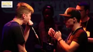 STEREO vs GNO | Top 16 Battles | Greek Beatbox Championship 2013