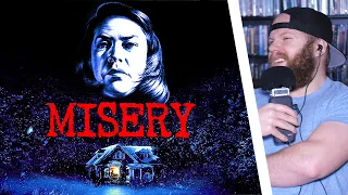 MISERY (1990) MOVIE REACTION!! FIRST TIME WATCHING!