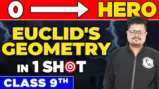 EUCLID'S GEOMETRY in One Shot - From Zero to Hero | Class 9th