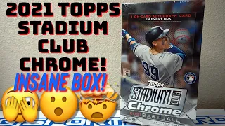 2021 Topps Stadium Club Chrome Box Break! 🔥OMG INSANE BOX! I got exactly what I wanted! 🤯😻💥🐈