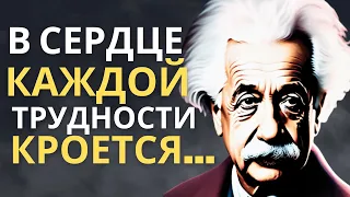 Альберт Эйнштейн, Гениальные цитаты со смыслом которые заставляют задуматься