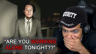 THIS NEW SECURITY JOB GOING TO COST ME MY F#%KING LIFE!! | Night Security (Full Game + ALL Endings)