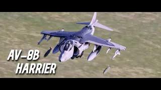 DCS Cinematic AV-8B Harrier