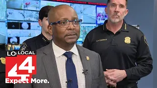 Detroit police Chief James White describes what occurred during shooting, car accident in Detroit