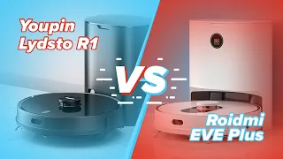 🤖 Битва роботов-пылесосов| Roidmi EVE Plus 🔥 Youpin Lydsto R1 | Какой лучше?!
