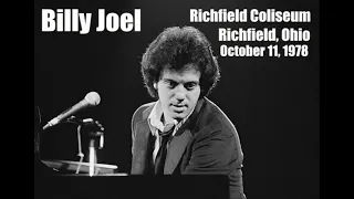 Billy Joel - Richfield Coliseum, Richfield, Ohio (October 11, 1978)