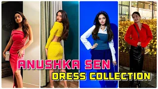 Anushka Sen beautiful colour dress collection |Anushka Sen dresses #anushkasen #dress #dressdesign