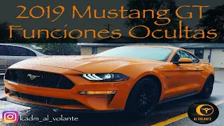 Mustang GT 2019 Funciones Ocultas