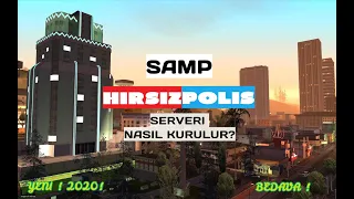 Samp Hırsız Polis Server Kurma 2020! (ÇOK BASİT VE DETAYLI!)