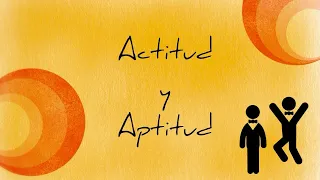 ¿Qué es aptitud y actitud?