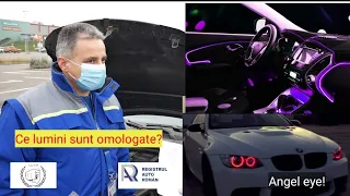 Luminile de tip ANGEL EYES sunt permise pe AUTOTURISME! inginerul RAR ne spune în ce condiții