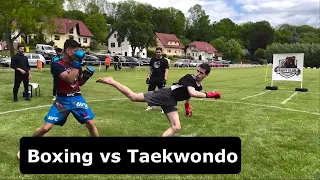 Boxing vs Taekwondo ft. Hilarious Mount Escape