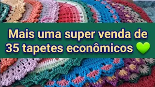 Mais 35 tapetes econômicos vendidos esse mês. 💕🤩