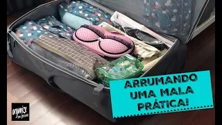 ARRUMANDO UMA MALA PRÁTICA! DICAS E ORGANIZADORES PREFERIDOS  | Organize sem Frescuras!