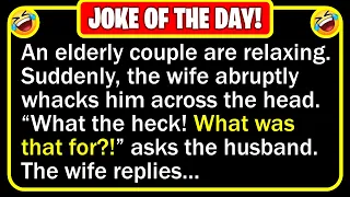 🤣 BEST JOKE OF THE DAY! - An elderly couple are sitting on their porch... | Funny Jokes