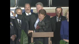 President Clinton in Cairo, Illinois (1996)