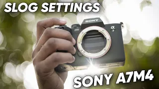 Sony A7M4 Full S-LOG Settings | Best Colour Settings for Cinematic Wedding