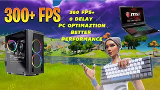 BEST FORTNITE SETTINGS FOR 0 DELAY AND HIGH FPS ON A LOW END PC/LAPTOP