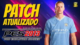 PATCH PES 2013 ATUALIZADO TEMPORADA 2024 COM PLACARES REAIS, FACES E UNIFORMES | PES 2013 PC FRACO