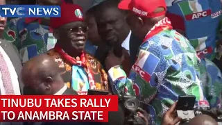 (MUST WATCH ) Tinubu Present As APC Holds Presidential Rally In Anambra State