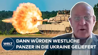 PUTINS KRIEG: Westliche Kampfpanzer für Ukraine? Ex-General Richter – "Werden keinen Abrams finden"