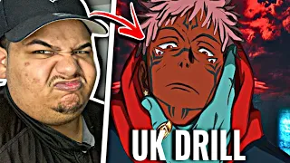 SUKUNA RAP (King Of The Curses) Jujutsu Kaisen UK Drill (REACTION)