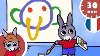 🎨Trotro se met à la peinture !🤩 - Dessin Animé pour Bébé