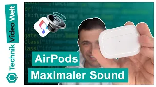 AirPods 🎧  Maximale Lautstärke erhöhen 🎶 AirPods Lauter machen