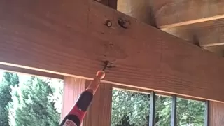 Dangerous Incorrect Built Patio Deck Found by Home Inspector Nashville.wmv