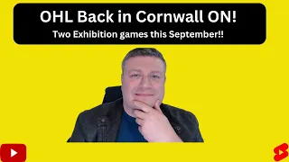 OHL Hockey is back this September in Cornwall ON! #ohl #hockey #shorts