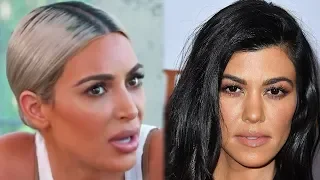 Kourtney Kardashian Calls Kim An "Evil Human Being" in Firey KUWTK Clip