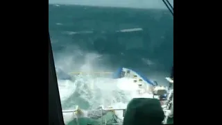 Sailing Ships Boats in Monster Storms | Heavy Weather Rough Seas -# short