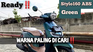 Beda Banget‼️. Review  New Honda Stylo 160 ABs Green, kok Ganteng Pol . 🔥