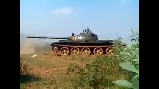 T-62 firing and ejecting case