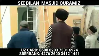 Qo’shkechik Masjidi Qurilishi oldidan olingan ARXIV video _Masjid uchun Joy sotib olish!