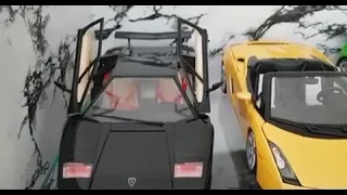 Luxury Garage Diorama diecast 1/18 Lamborghini