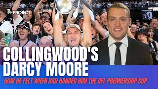 Collingwood's Darcy Moore On How He Felt When Dad Handed Him Premiership Cup