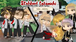 stabbed takemichi//takemichi save baji// part 2 //Au )