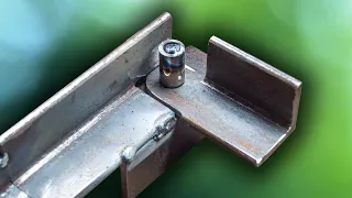 HOMEMADE new tool idea FOR METAL BENDING