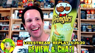 Pringles® SCREAMIN 'DILL PICKLE Обзор ?? | Livestream Replay 6.26.20 | Peep ЭТО Out!