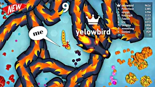 Me How Survive! Imposible Moments || Me Vs Yelowbird Snake Epic! 🐍snake io #gameplay.