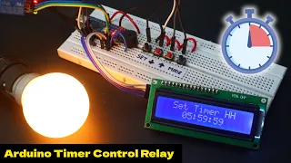 Arduino Timer Control Relay Devices