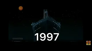 titanic evolution 1912 to 2022