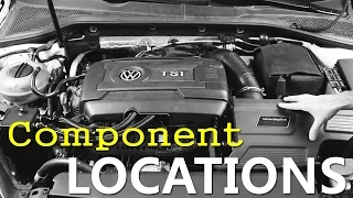 MK7 Engine Component Locations