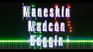 Maneskin | Madcon - Beggin' | Piano Cover | Sheet Notes | MIDI